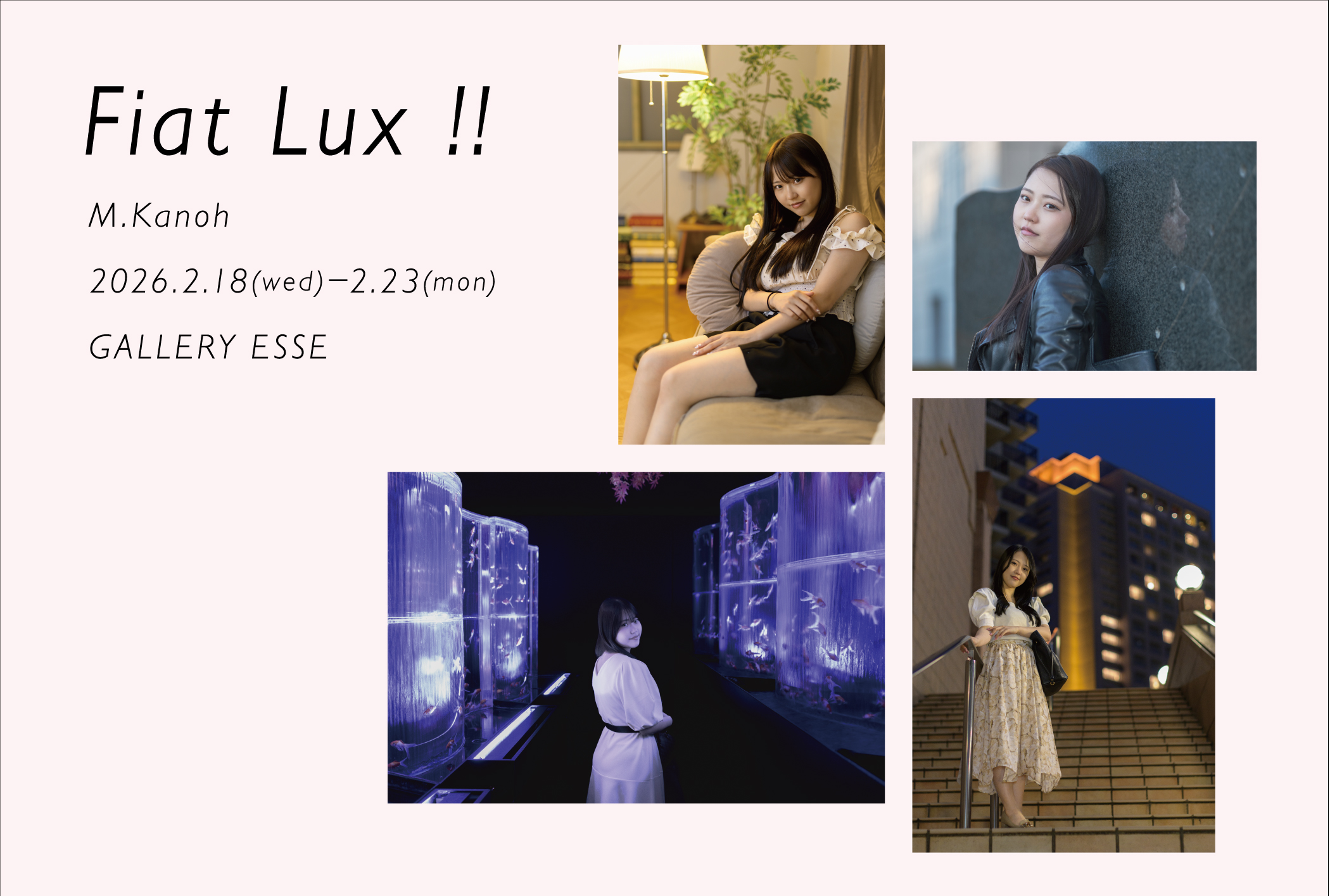 Fiat Lux !! 佐藤崇写真展」～2/23まで開催中です。 | GALLERY ESSE