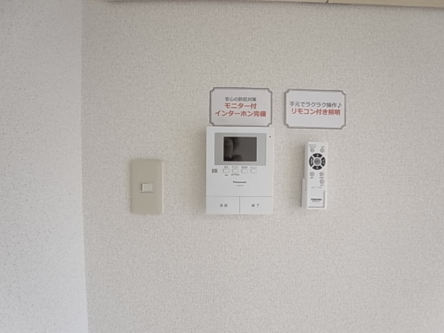 モニター付きインターホン